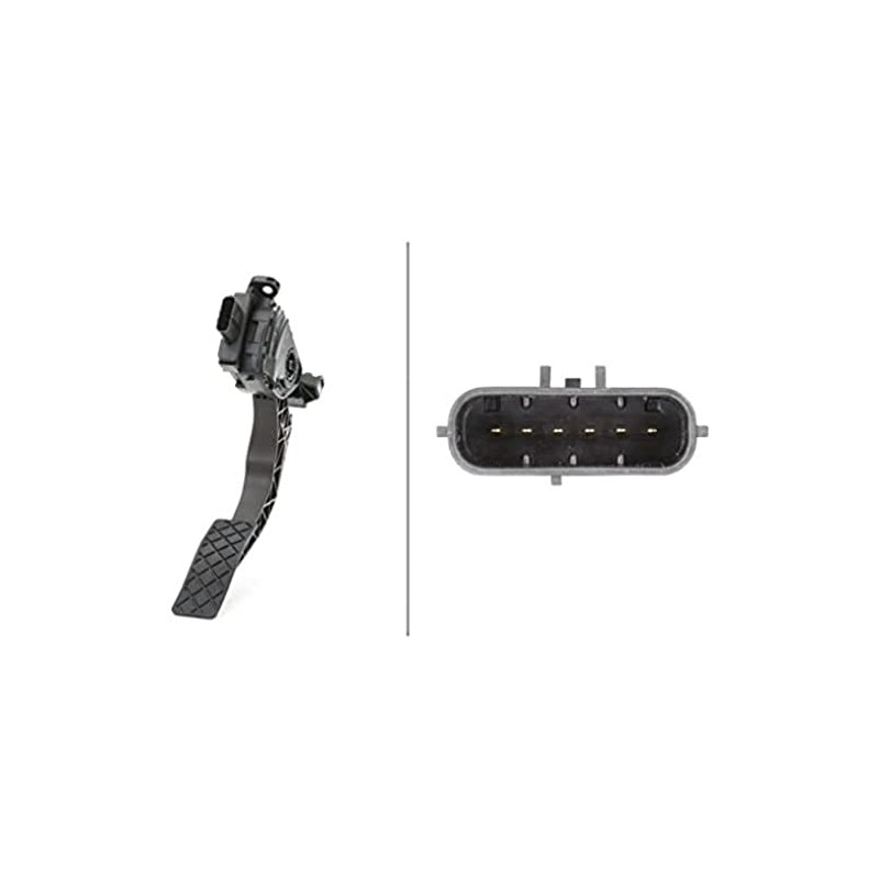 HELLA 009505701 Sensor, posición pedal - para vehic. dirección izquierda