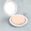 TEHAUX 2pcs Round Makeup Foundation Box with Soft Puff Portable
