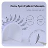 ANNAFRIS ComicElf, 0.07C, 8-15 Eyelash Extensions, Artificial Eyelash Clusters, Volume
