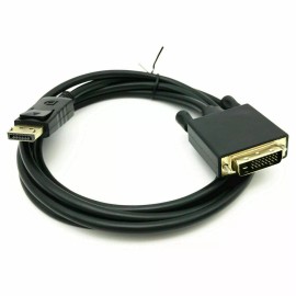 Unbranded/Generic 10 Feet Gold Plated DisplayPort DP to DVI-D Male Dual Link Cable Adapter 1080p