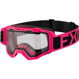 FXR Youth Maverick Snow Goggle Electric Pink Anti Fog Scratch Dual Pane Lens