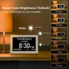 10.1'' Extra Large Digital Clock, 1280*800p HD Display, Dementia Clock