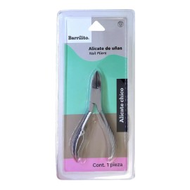 Barrilito Alicate Chico De Uñas Barrilito Acero Inox 8320-4i Pza