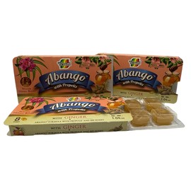 Abango, Propolis & Ginger Cough Drop Trays - Winter Herbal Blend - Delicious Flavor (3 Pack) Dulces para la TOS