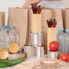 500 Pcs Paper Silverware Bags 10" x 2-3/4" Brown Utensils