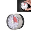 Mechanical Countdown Timer 60 Minute Magnetic Stainless Steel Visual Kitchen