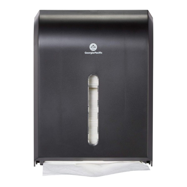 Georgia-Pacific Combi-Fold Paper Towel Dispenser; Black