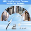 903110A 903110 Universal Furnace Ignitor With Plug, Round Silicon Nitride