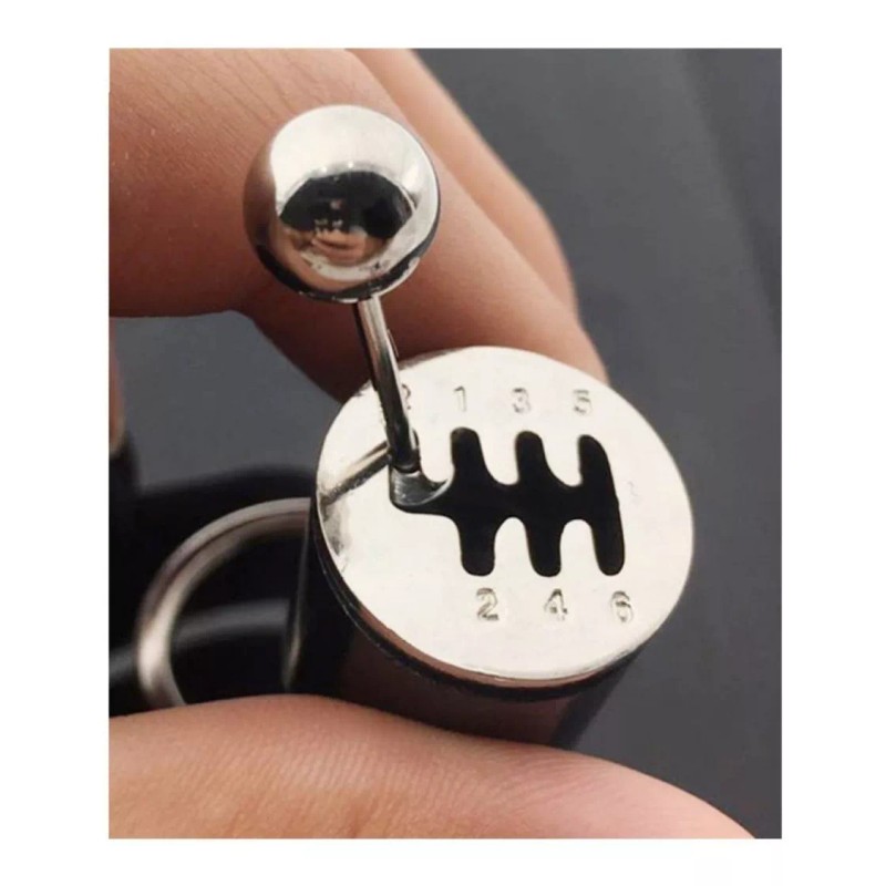 TechMel Llavero Palanca De 6 Velocidades Y Reversa Antiestres