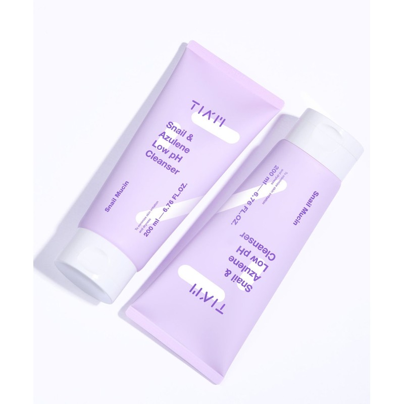 Tiam Snail & Azulene Low pH Cleanser 200ml