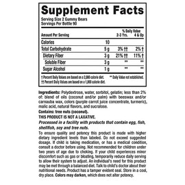 L'il Critters Fiber Gummy Bears 180 ct.