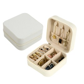 Yerozhui Jewellery Box Jewellery Box Jewellery Box Small Jewellery Storage Travel Small Jewellery Box for Earrings Necklaces Rings Wedding Gift Elegant and Practical