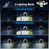 SZPOWER Solar Lights Outdoor Waterproof, 434 LED 3000LM Solar Flood