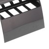 Armrest Box Rear Air Vent Trim Anti Kick Cover Carbon