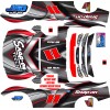JUST RC WRAPS TRAXXAS UDR ULTIMATE DESERT RACER TROPHY TRUCK RED SO Theme wrap decals stickers