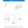 Speakman S-1560 Alexandria Bathtub Spout with Diverter for Stylish Bathroom