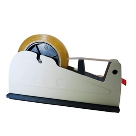 T.R.U. TTR1 Blue/Grey Premium Steel Desk Top Dispenser: 1 in. Wide (3 in. core)