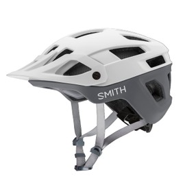 SMITH Engage MTB Cycling Helmet – Adult Mountain Bike Helmet with MIPS Technology + Koroyd Coverage – Lightweight Impact Protection for Men & Women – Adjustable Visor – Matte White/Cement, Small