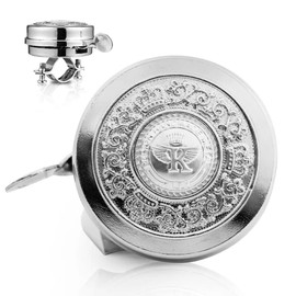 Showa Retro Vintage Classic Bicycle Bell Silver Bike Handlebar Ring Bell LM-025