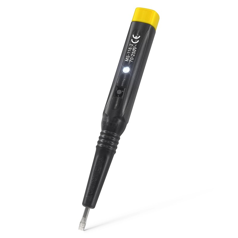 MEET MS-118-2 Multifunction Digital Voltage Tester Pen with White LED