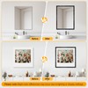 16.4FT x 1.02'' Black Peel and Stick Crown Molding Trim