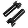 Unbranded 4.5" Black Handlebar Riser For Harley Iron 883 Softail