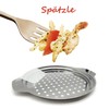 Hicook Stainless Steel Spaetzle Maker Lid with Scraper Traditional German