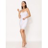 Merry Style Women's Underskirt Underskirt Adjustable Straps MS10-400, White