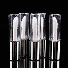 Yosoo 45pcs Plata Transparente 1,2 ml Tubos Vacío de Plástico Lustre Brillo de Labios Bálsamo de Labios Botella Recipiente