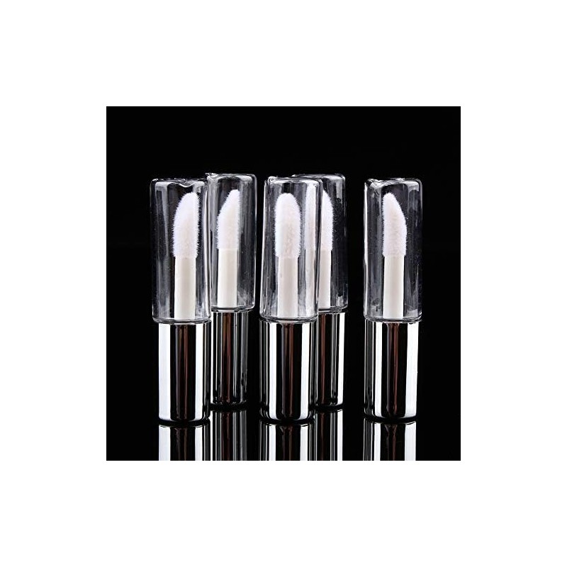 Yosoo 45pcs Plata Transparente 1,2 ml Tubos Vacío de Plástico