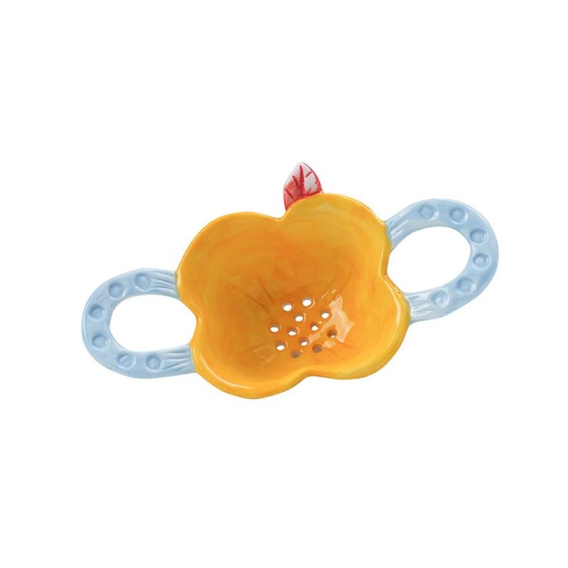 ARFUKA Tea Strainer Tea Filter Ceramic Spice Strainer Tea Strainer