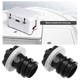 ECSiNG 2 Pack Radiator Drain Plug Compatible with Yeti Compatible with RTIC Compatible with Tundra 1.55 x 1.85 x 1.10 Inch Replacement Drain Plug