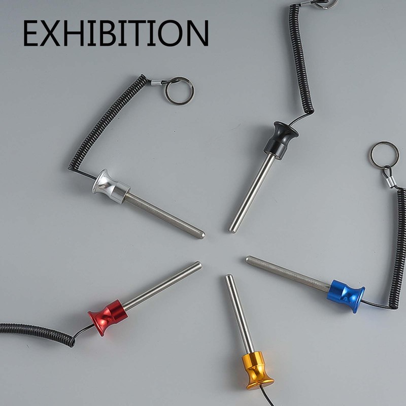 Ezweiji Weight Stack Pin, Magnetic Gym Weight Stacking Pens Strength