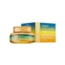 Farmstay 팜스테이 골드 콜라겐 너리싱 크림 55ml Farmstay Gold Collagen Nourishing Cream 55ml