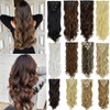 DODOING 24 Inch Clip in Hair Extension 7Pcs 16 Clips
