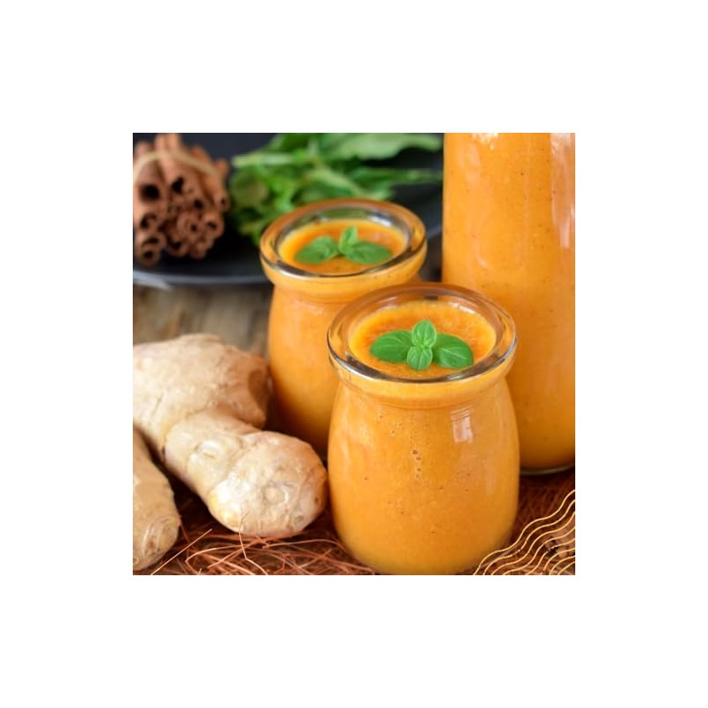 NaturaleBio Ginger Powder Organic 400 g Ginger Shot Powder, 100%