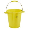 Vikan 56926 Pail,5 gal.,PP/SS,Yellow