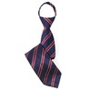 M.H.A.style One-Touch Necktie with Dimples, Striped, No Tie Tie, Easy