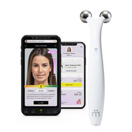 Myolift QT Plus Dispositivo facial microcorriente | Piel juvenil y radiante en casa con dispositivo de levantamiento facial | Cuidado inteligente de la piel sin la aplicación | Experimenta el análisis