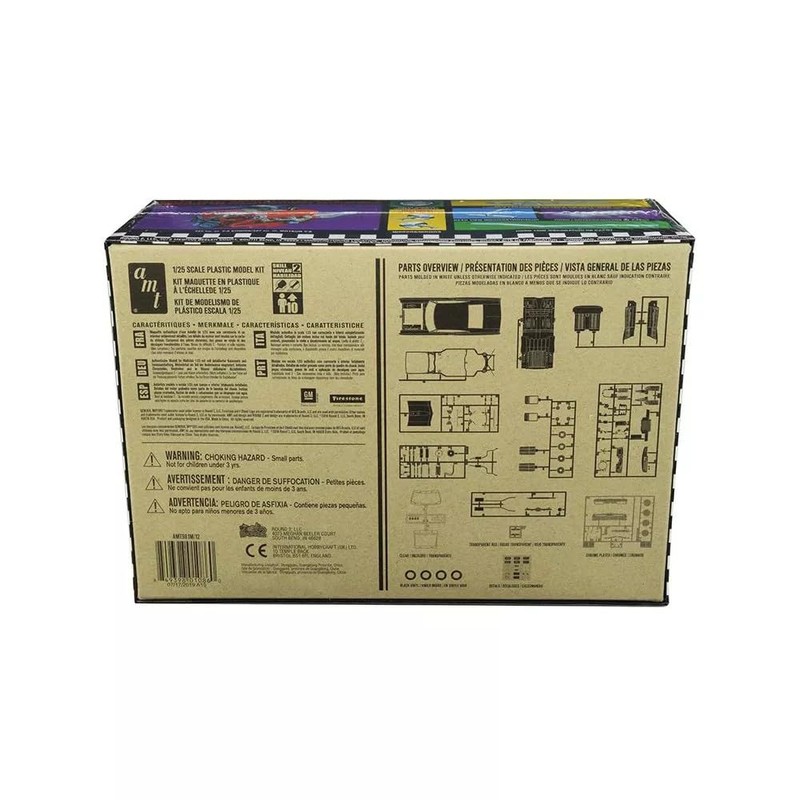 AMT 981 1967 Chevrolet Impala SS 1:25 Scale Plastic Model