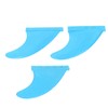 3Pcs Surfboard Fins PVC Thruster Fins Surfing Board Accessories for