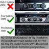 LLKUANG for Toyota Tacoma Air Conditioner Switch CD Button Knob