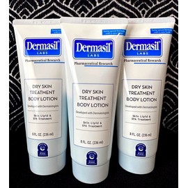 Dermasil 3pk DERMASIL DRY SKIN TREATMENT HAND BODY LOTION SKIN LIPID & EFA TREATMENT 8oz