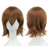 12 Inch Short Bob Wig with Bangs - Synthetic Cosplay