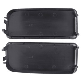 Fog Light Cover Bumper Lamp Cover Decorative Frame Black Front Left and Right for 3 Series E36 1991-1998