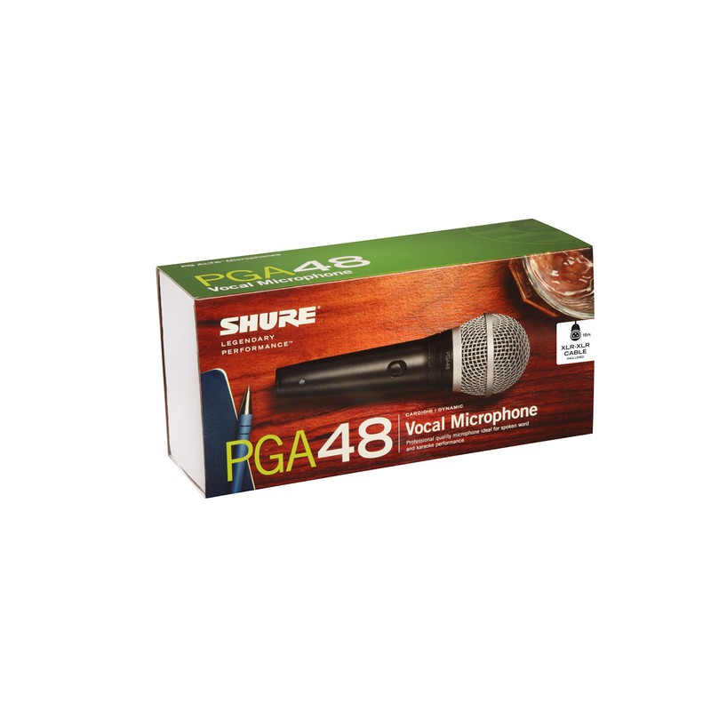 SHURE Sure Dynamic Vocal Microphone: Cardioid / Switch Included, XLR-XLR