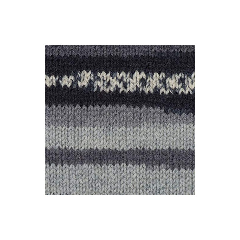 Patons Yarn Kroy Socks Yarn, 2-Pack, Slate Jacquard Plus Pattern
