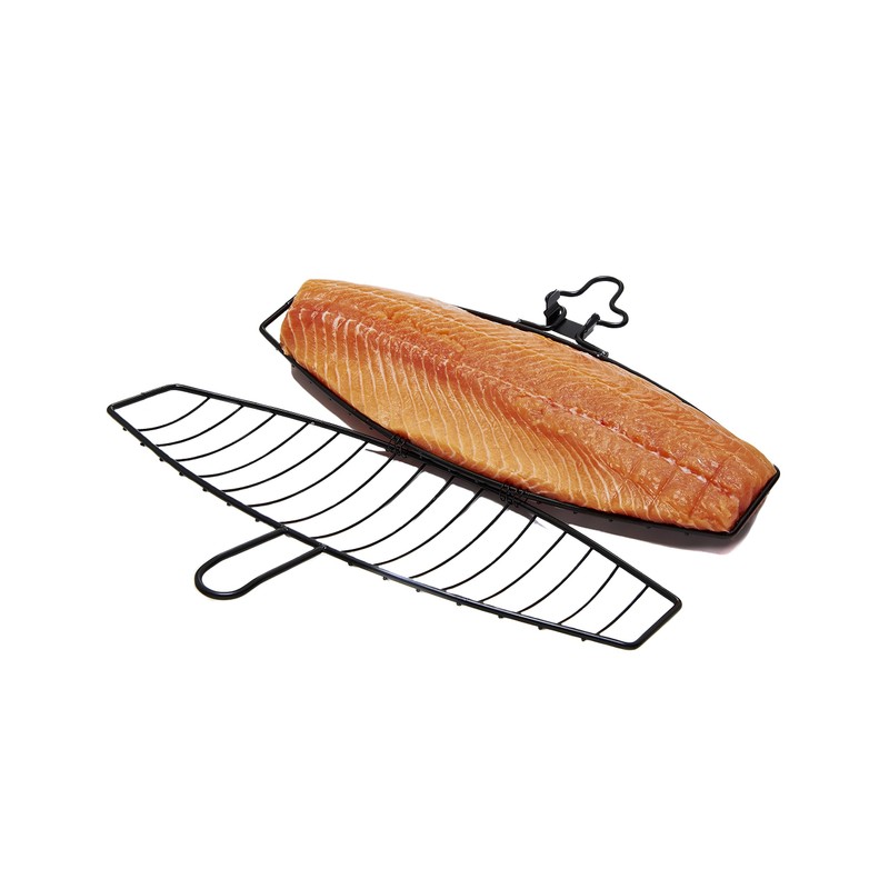 GrillPro 21015 Detachable Handle Fish Basket