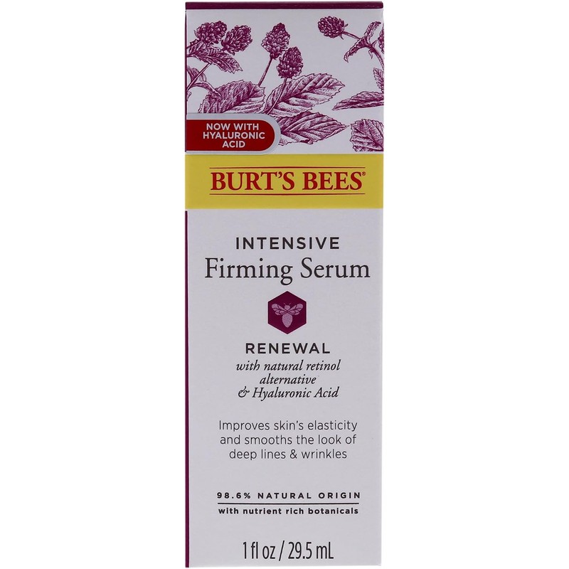 Burt's Bees Renewal Intensive Firming Serum, 1.1 Ounce Bottle