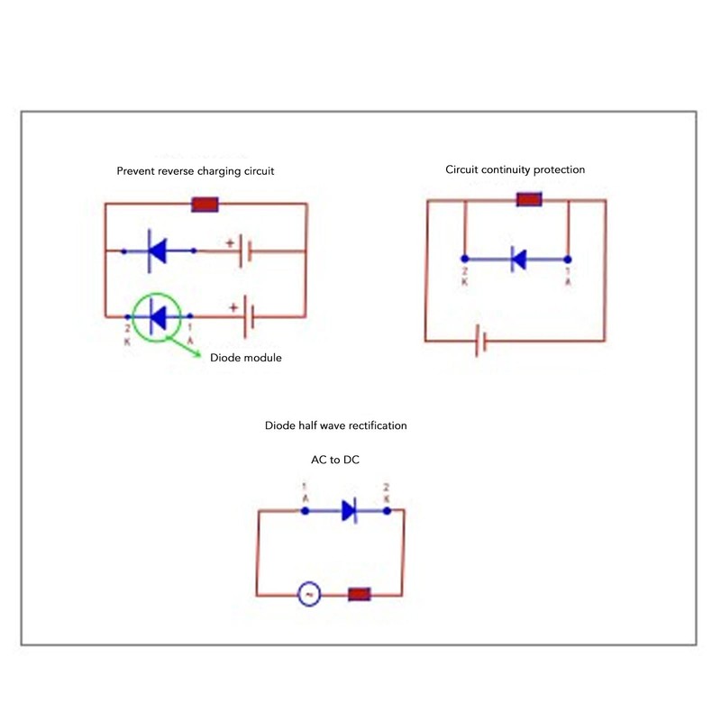 LOCADENCE 100A 1600V Bridge Rectifier, 2 Terminal Single Phase High